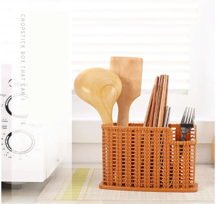 Description Picture 2 of itemUtensil Drying Racks Knife Stand Drain Rack Cutlery Organizer Spoon Fork Chopstick Holder Kitchenware Tray for Kitchen Organizer