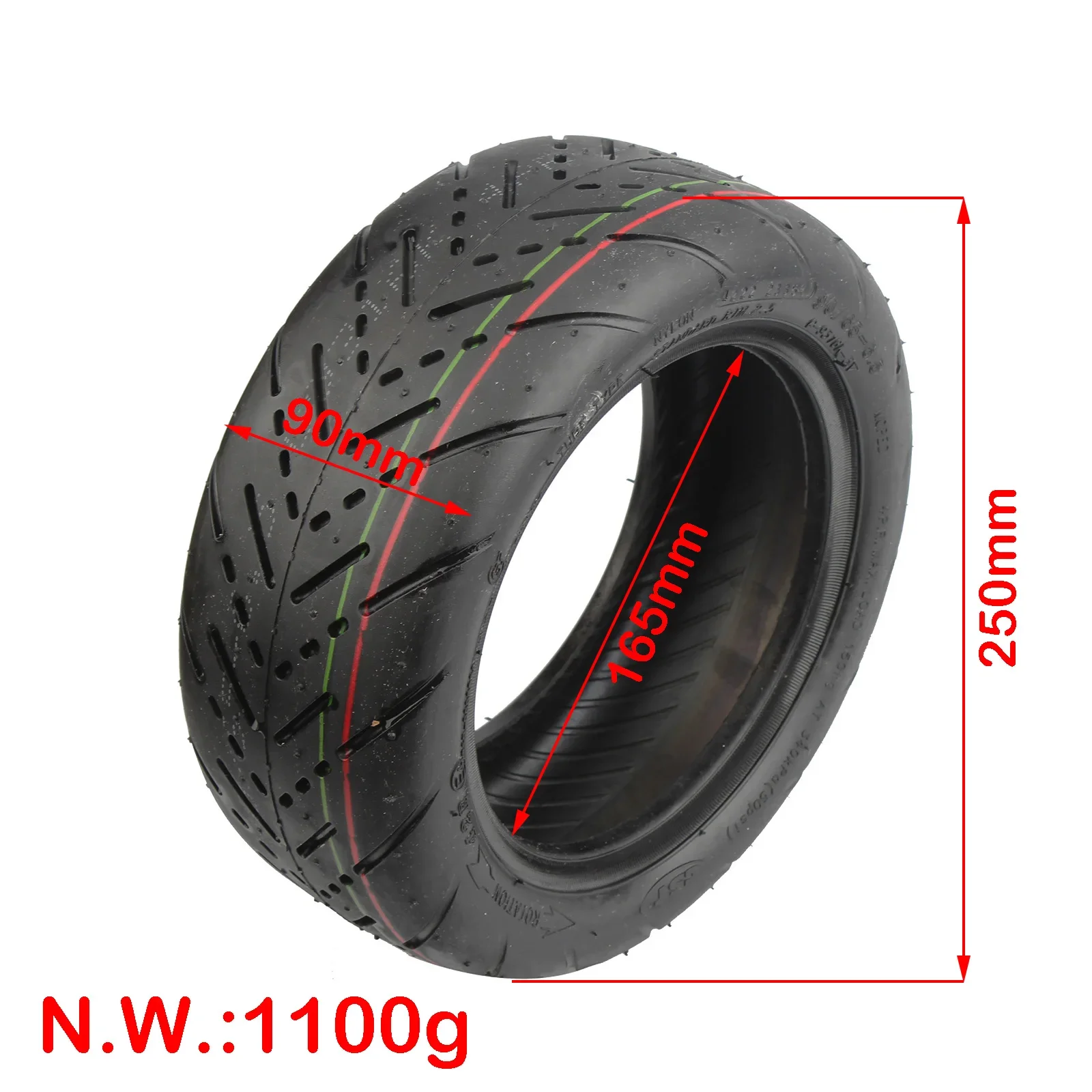 CST 90/65 6.5 타이어, 듀얼트론 썬더 스피듀얼 플러스 제로 11X 전기 스쿠터용 팽창식 튜브리스 타이어, 11 인치 -  AliExpress