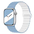 Mist blue white