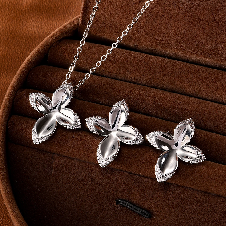 ZAKOL الفاخرة النحاس معدن مايكرو مطعمة الزركون أرب...