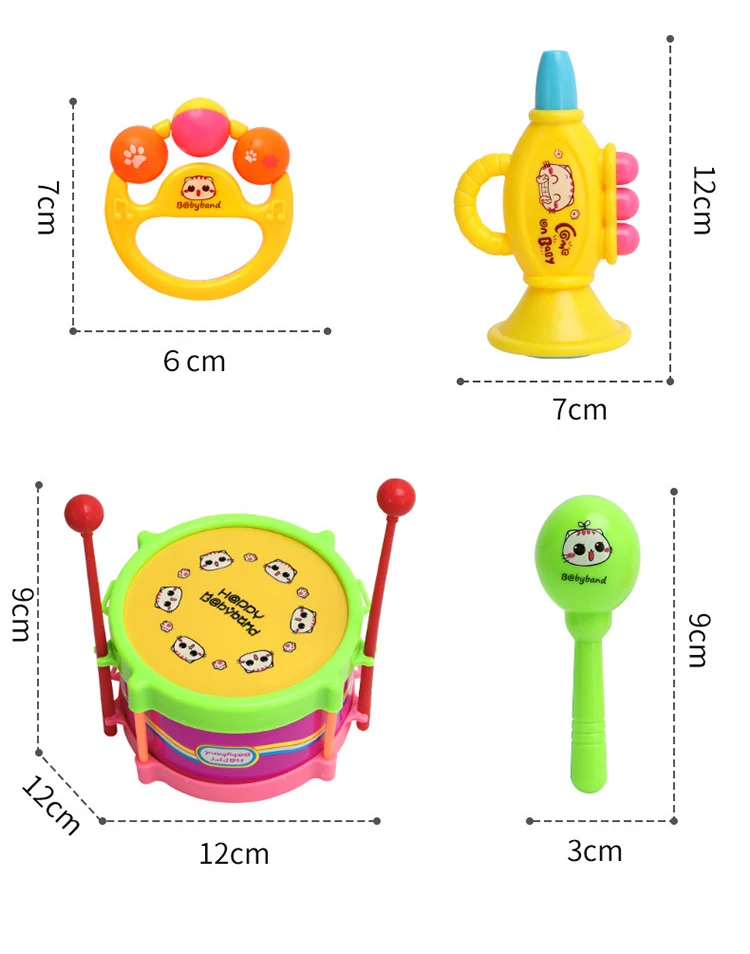 Jouets bébé - Trompent à Tambour