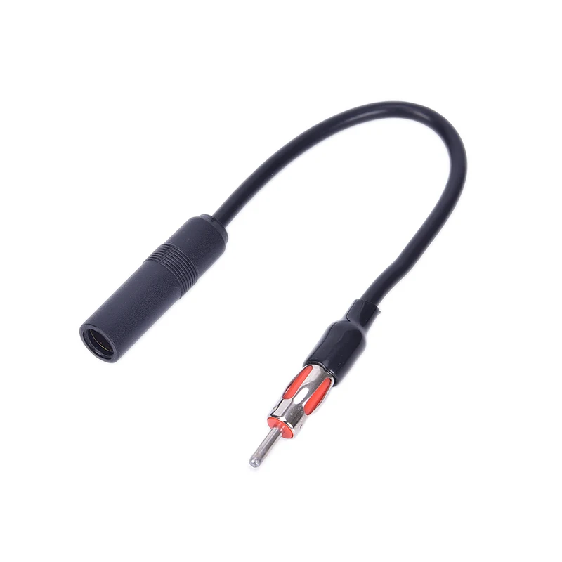 

1" Car Stereo Radio AM FM Aerial Antenna Extension Lead Adapter Cord Din