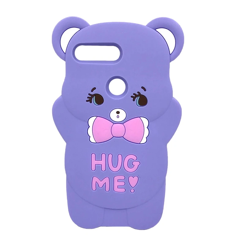 Adorable 3D Unicorn Cat Silicone Phone Case - Soft Cartoon Back Cover