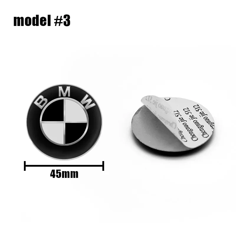 Premium Car Styling Logo Steering Wheel Center Badge Sticker Emblem