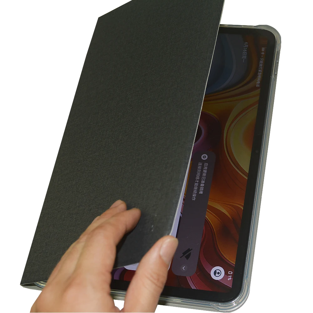 Slim Flip Book Cover with TPU Back