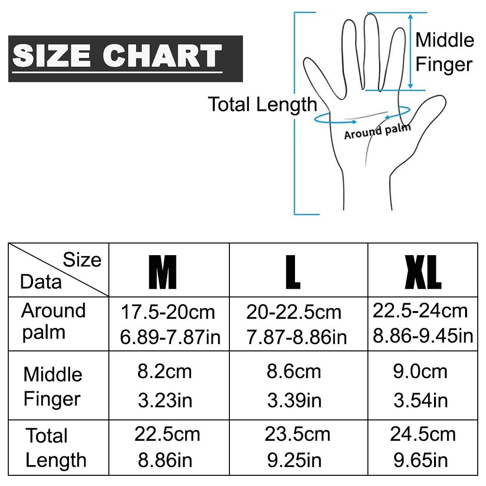 Winter Men's Women's Warm Gloves Windproof Waterproof Touchscreen Gloves Outdoor Sports Running Fishing Cycling Skiing GloveS 6