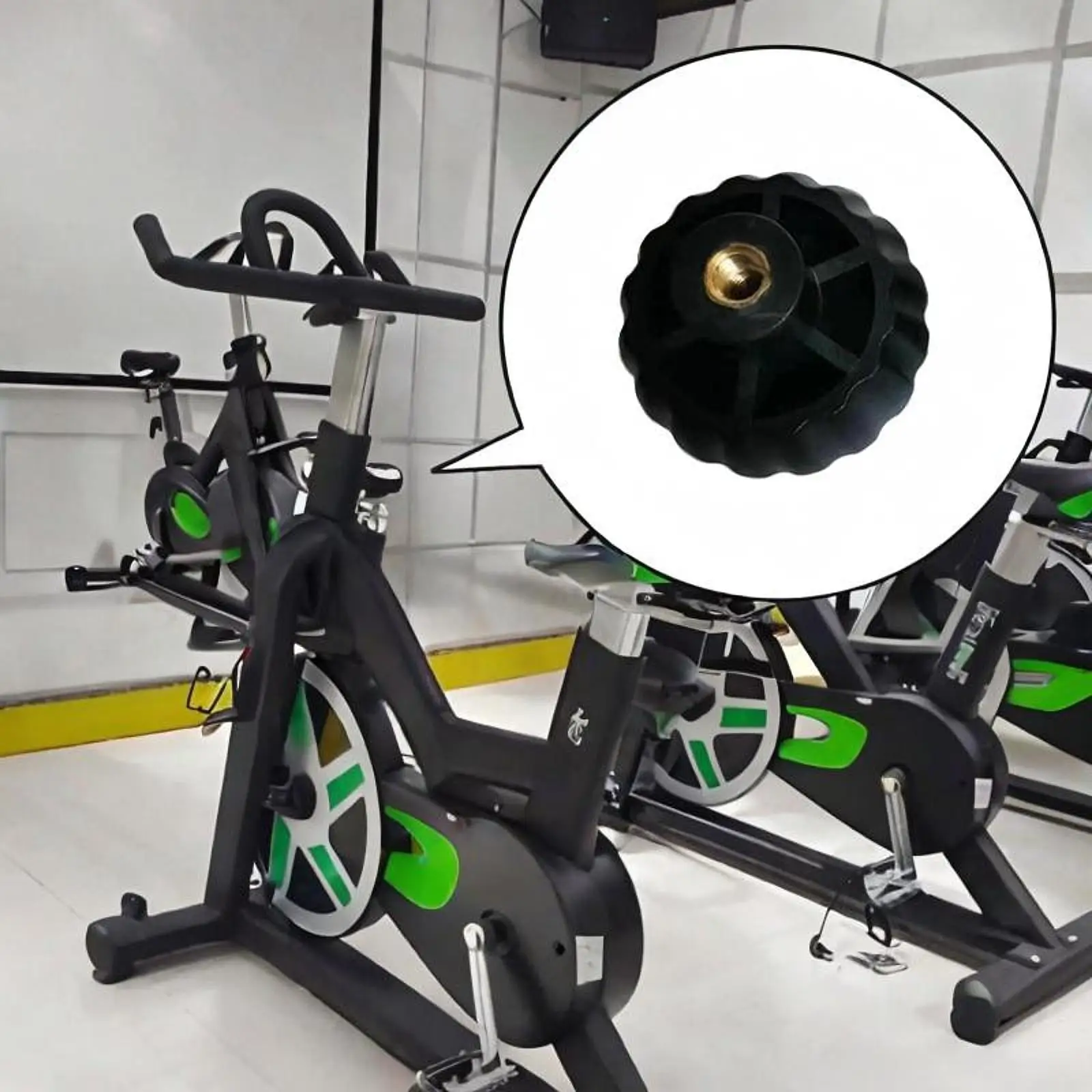 Screw Knob Fitness Equipment Replacement Part Upgrade Part Resistance Knob for Gym Equipment Indoor Cycling Bike