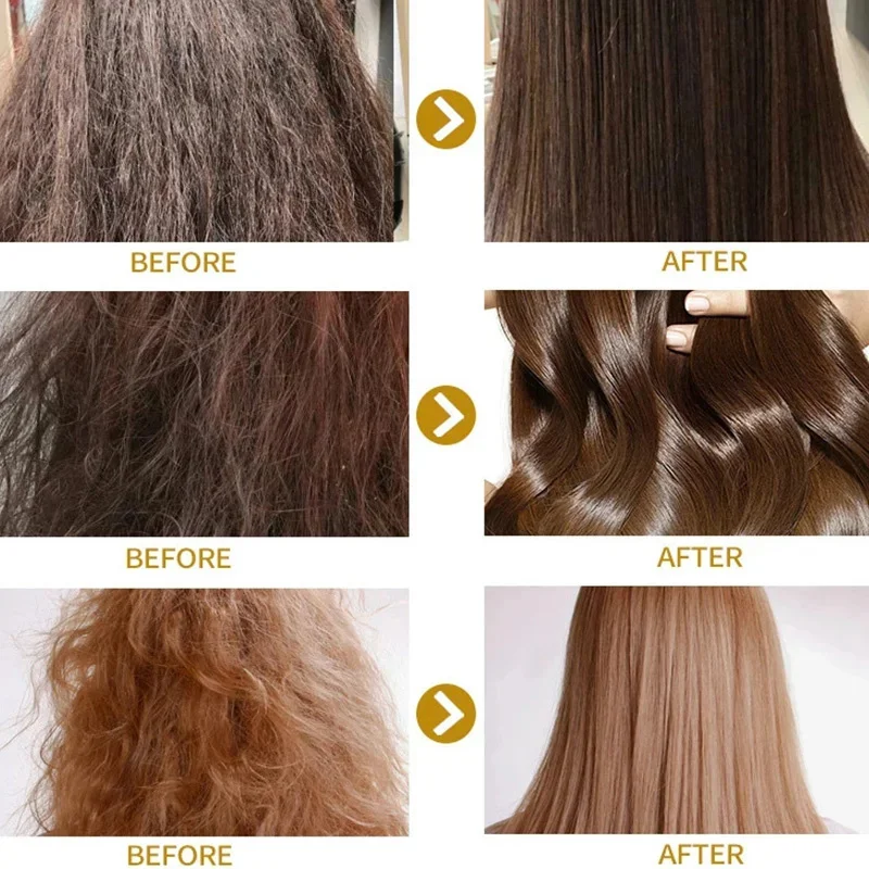 Hair Mask 5 Seconds Repair Damaged Carry Hair Frizzy Soft Smooth Shiny Deep Moisturize Treat Care Essential Oil 60ml hair mask