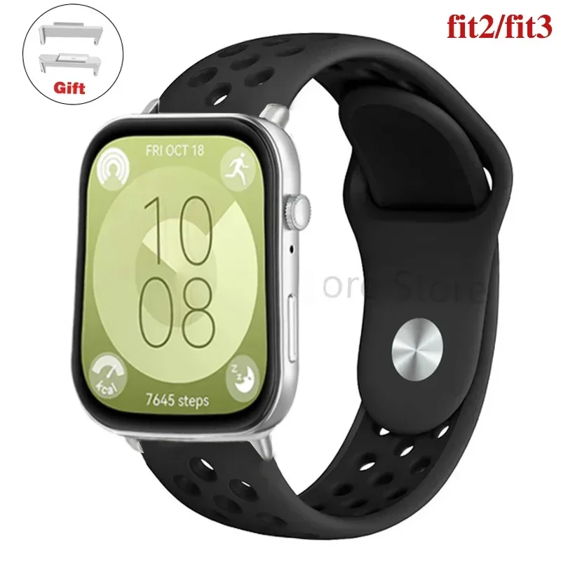Breathable Silicone Sport Watchband - Vitality Collection