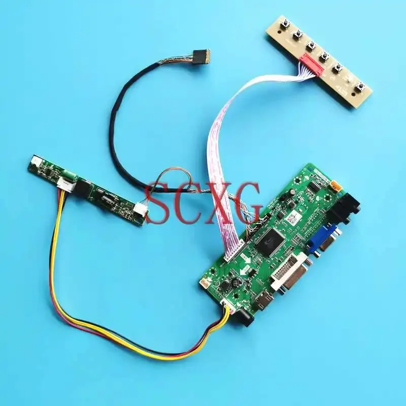 

Laptop Display Screen Controller Board Fit LP154WP2 LP154WP3 LP154WP4 1440*900 40 Pin LVDS DIY Kit 15.4" DVI VGA HDMI-Compatible