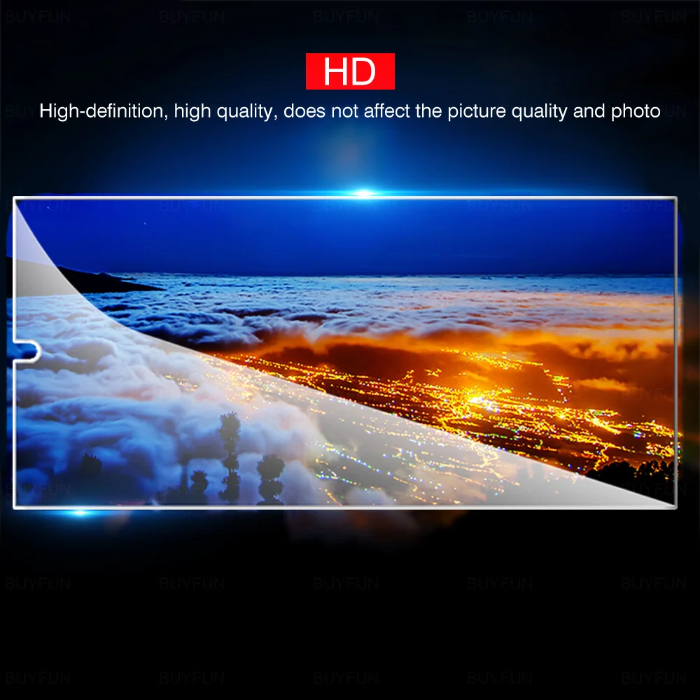 Premium Tempered Glass Screen Protector, Ultra-Clear HD Protective Film (1-5 Pack)