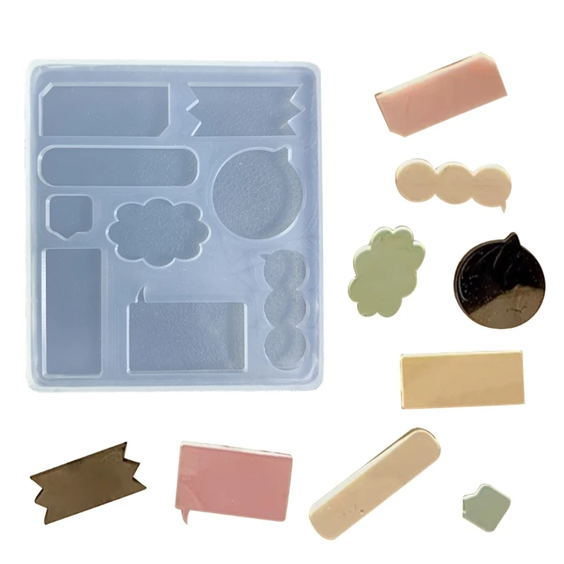 

Формы R3MC Quicksand для брелоков, силиконовая форма для телефона, подвеска, диалоговое окно, форма-шейкер из хрустальной эпоксидной смолы, рукоделие «сделай сам»