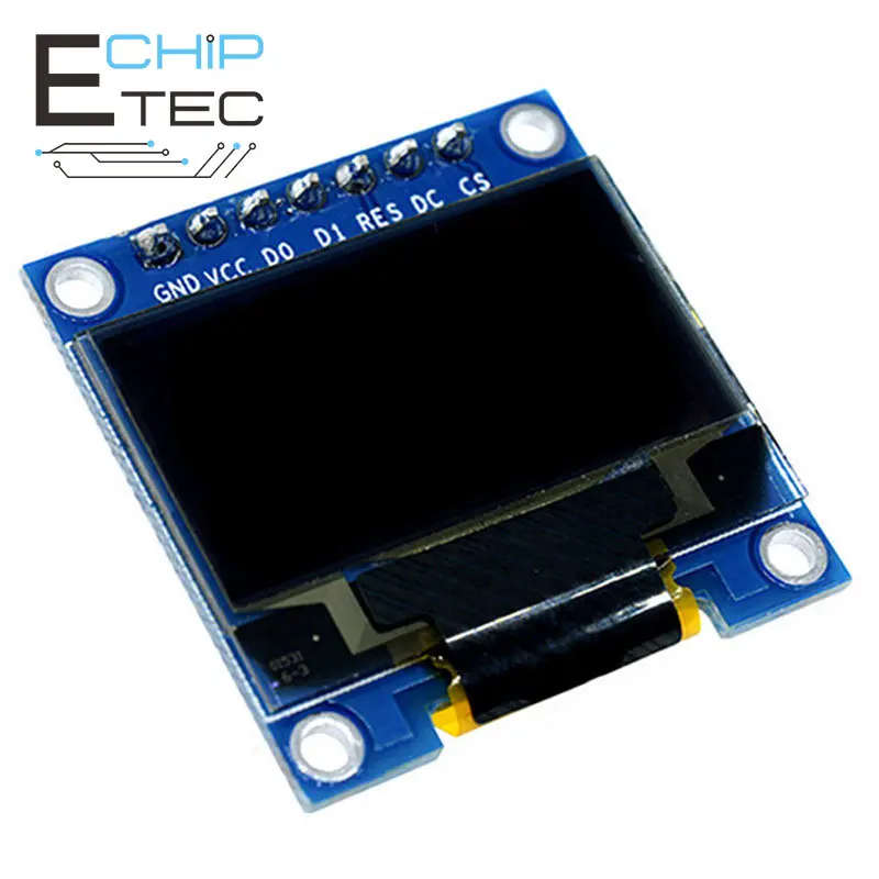 7pin White/Blue/Yellow Blue Color 0.96 inch 128x64 OLED Display Module I2C SSD1306 LCD Screen Board For Arduino 0.96