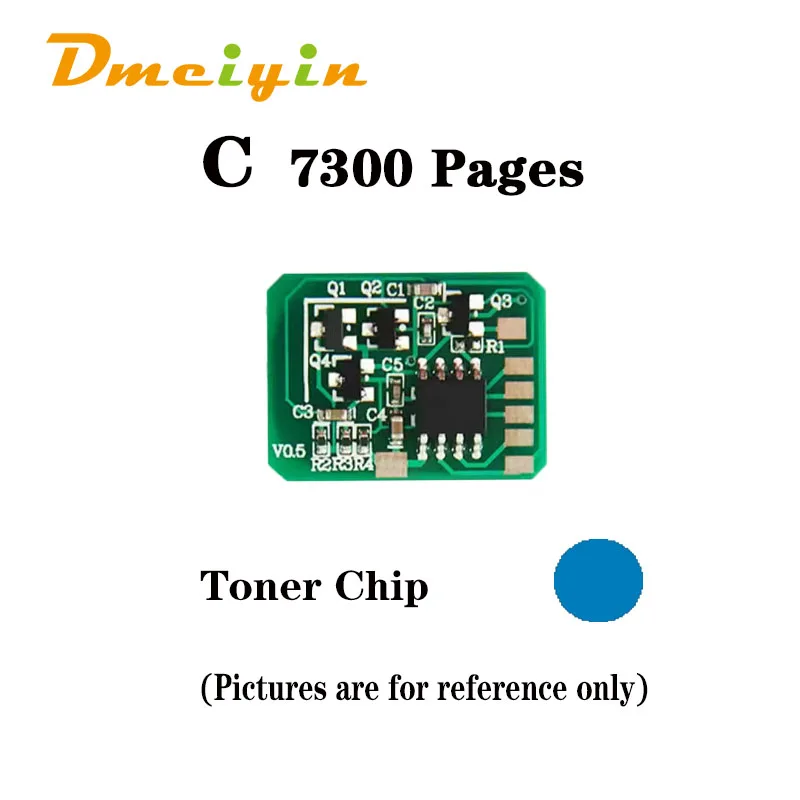 

Для OKI MC851/MC851 +/MC861/MC861 + тонер чип BK C M Y Color WW версия