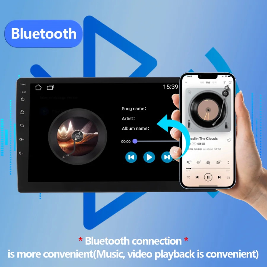 4core 2 Din Car Radio Android auto Carplay Android13 4G GPS Car Audio 7"/9"/10"WIFI BTIPS Automotive Multimedia Player for HONDA