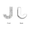 Wholesale 10mm Rhinestone Slide Letter Charms For Jewelry Making Women Bracelet Alphabet A-Z Pet Collar Necklace DIY Accessories 2
