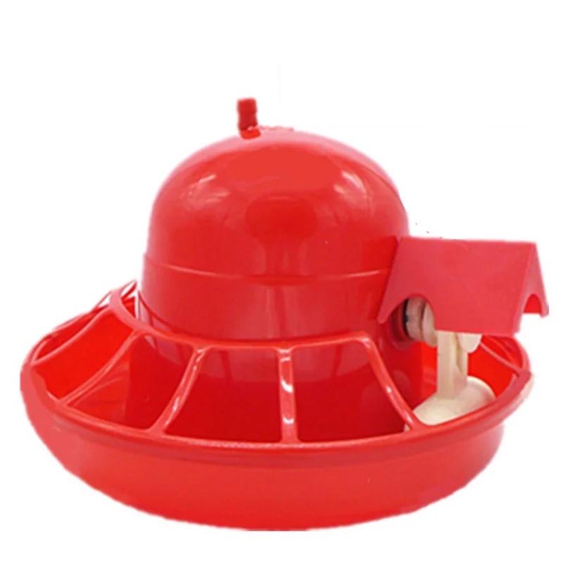 

1 Set Chicken Drinking Fountains Small Plas Drinking Water Tray Farm Animals Feeding Watering Supplies