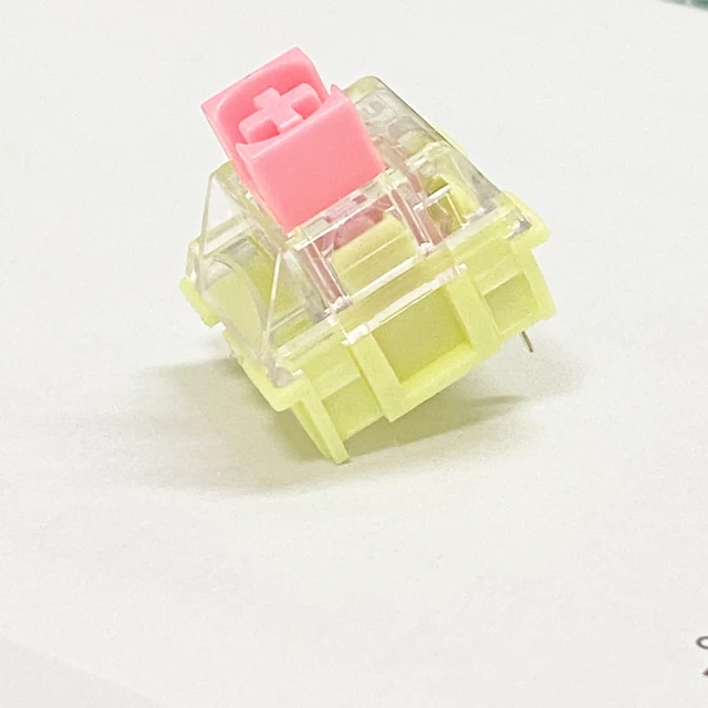 Ttc v2-ピンクゴールドスイッチ,37g,3ピン,滑らかなシルバー Ttc v2-ピンクゴールドスイッチ,37g,3ピン,滑らかなシルバー