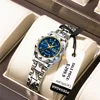 POEDAGAR Luxury Women's Watches Waterproof Luminous Date Week Ladies Watch for Female Stainless Steel Dress Women Quartz Watch 2