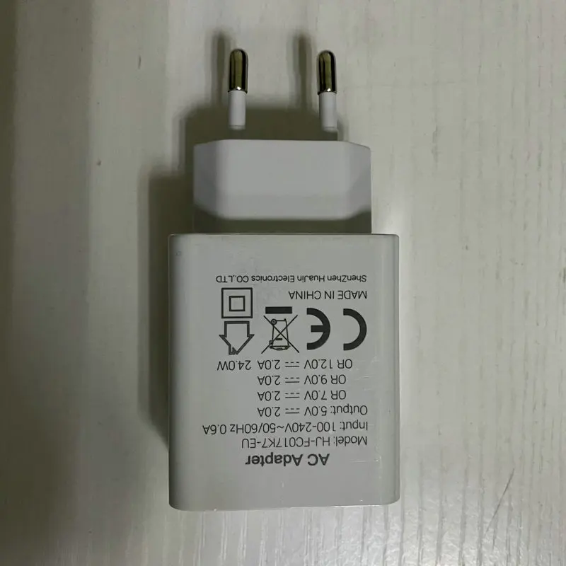 Doogee N30 S58 S86 S59 N40 Pro Type-C USB 케이블 용 전원 어댑터 12V2A 24W 고속 충전 빠른 충전기 액세서리