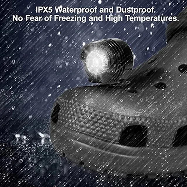 크록스 헤드라이트 - 안전한 야간 야외 활동을 위한 휴대용 조명