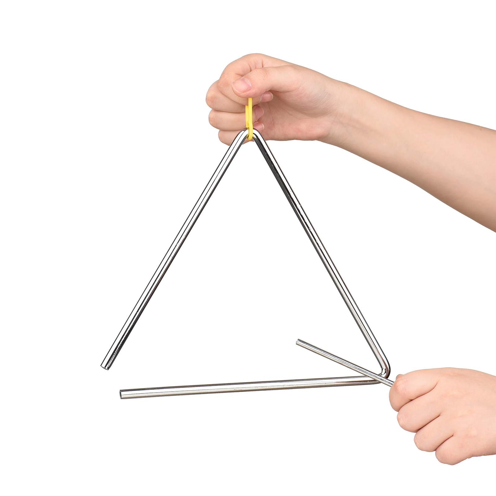Instrument de musique triangle de 6 pouces, percussion triangle