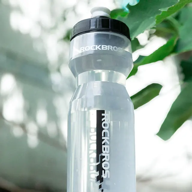 ROCKBROS Bicycle Water Bottle Plastic Outdoor Running Sports Squeeze Mug Cycling Kettle Bike Cup with Bottle Bracket 3