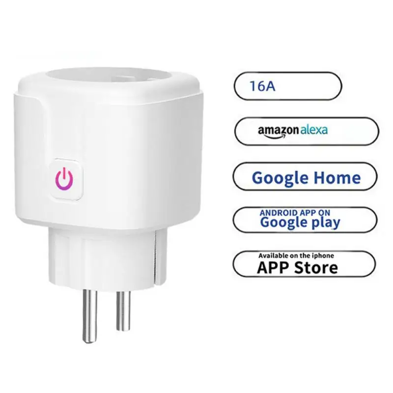 

Умная розетка с Wi-Fi, 16 А, с пультом ДУ