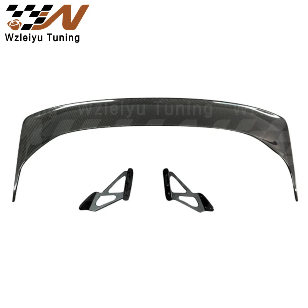 TypeRStyleRealCarbonFiberRearTrunkSpoilerGTWingFitForHonda