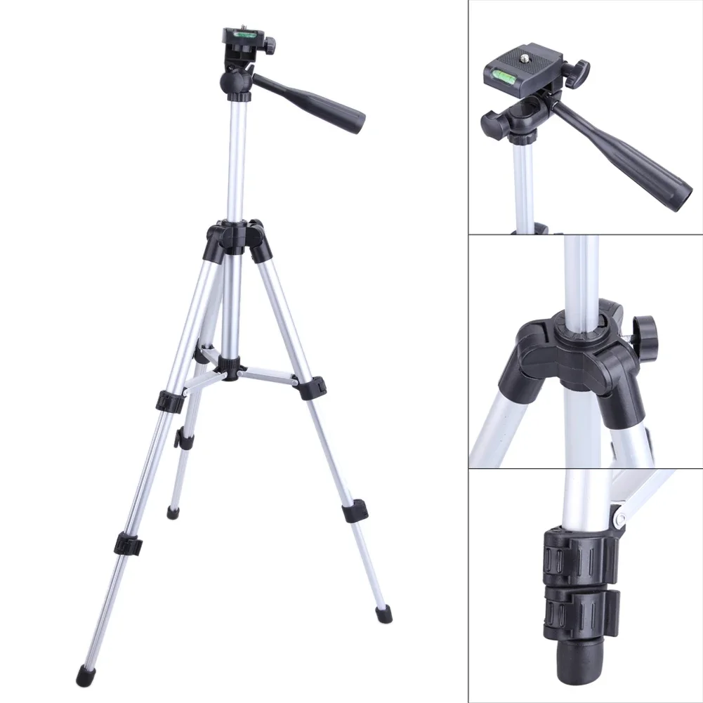 Aluminum Lightweight Digital Camera Tripod Stand for Video Filming