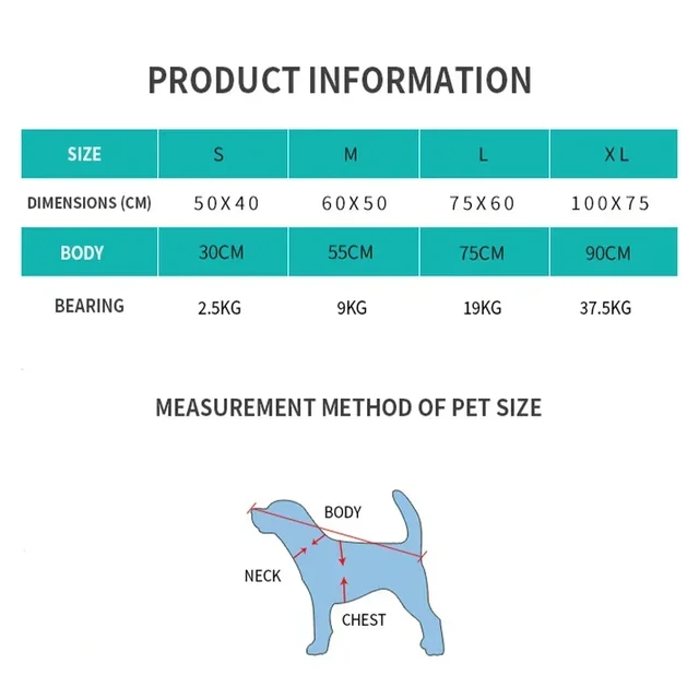 Washable Winter Pet Bed Warm Dogs Kennel Removable Bite resistant Puppy Sofa Cushion Plush Cat Mat for Large Pet Sleeping Bag 6