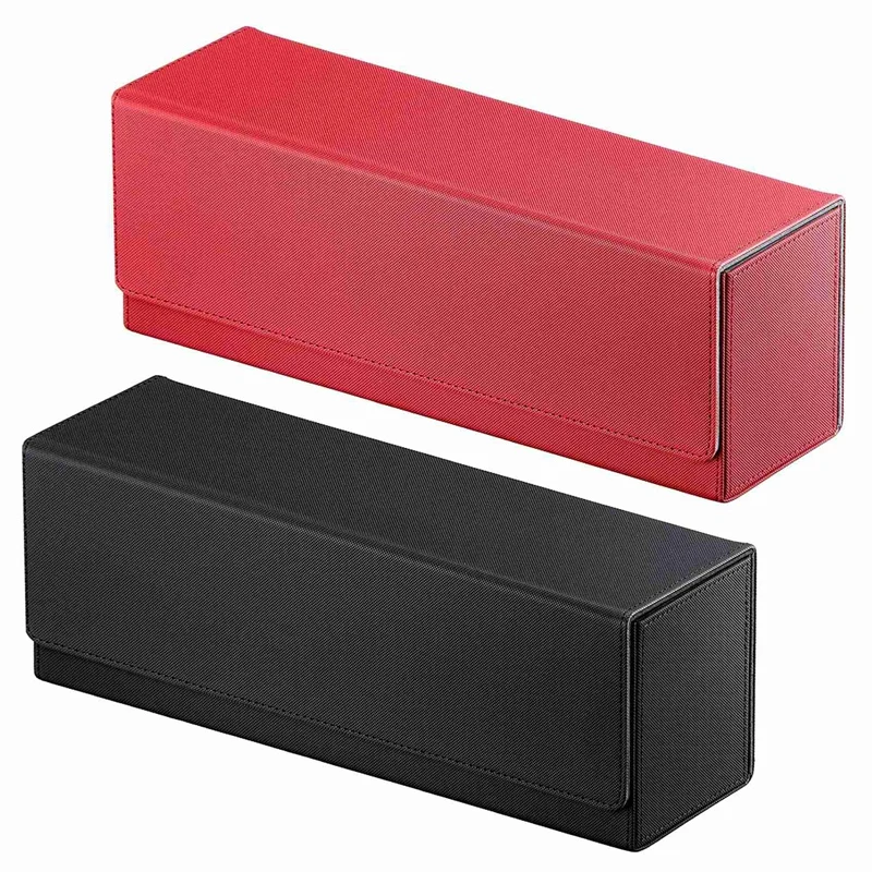 

Top Deals 2 Pieces Card Toploader Storage, Trading Cards Holding Box for 400+ Cards Top Loader Storage Boxes for Magic Cards