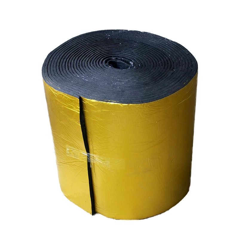 Sound Insulation Mat 1PCS 200cmx50cmx5mm Car Truck Firewall Heat Sound Insulation Mat Sound Noise Insulation Heat Thermal Proofing Pads