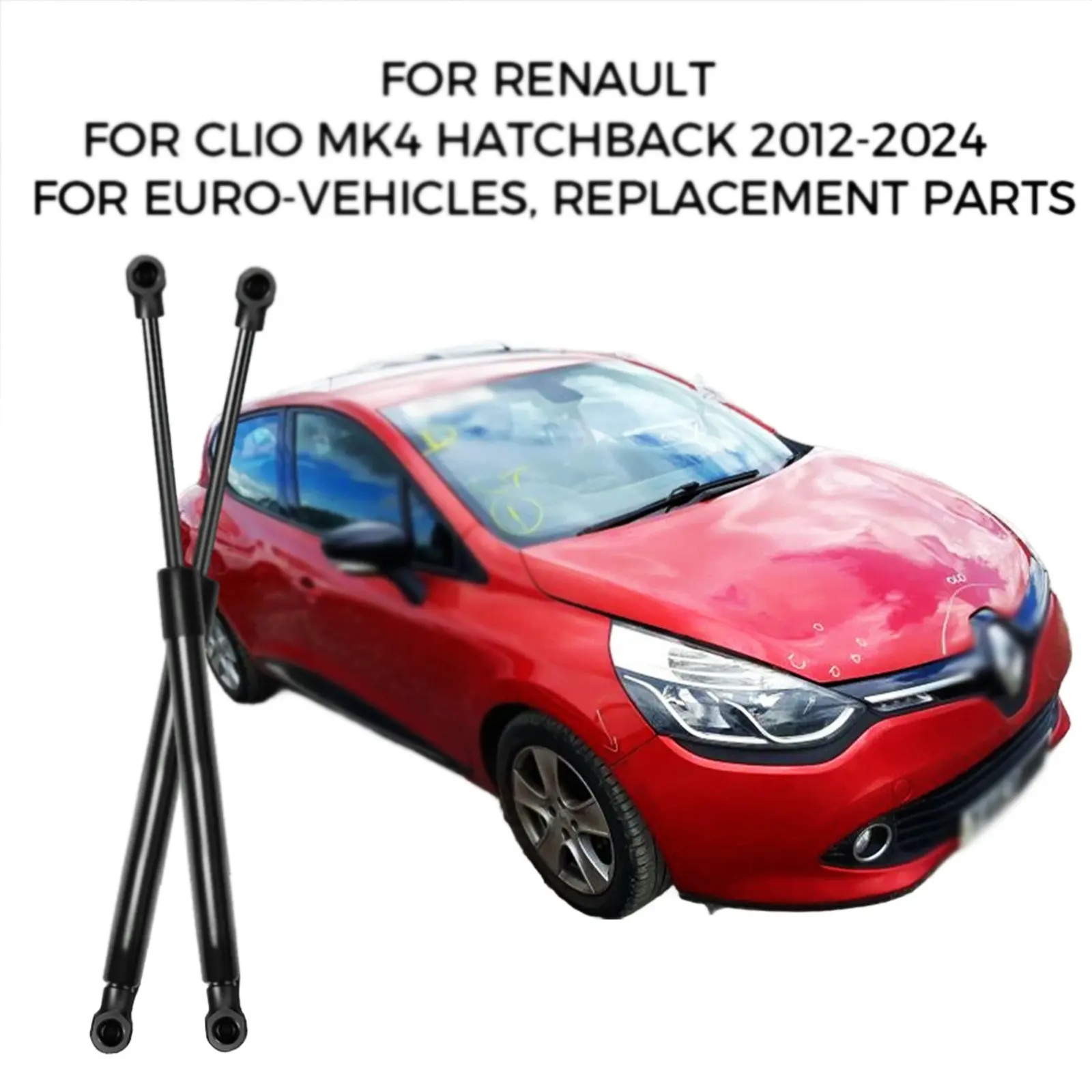 Rear Boot Tailgate Gas Spring Struts - Set of 2