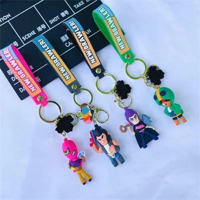 Anime 3D Cartoon Keychain Schoolbag Pendant Spike Nita Key Bag Decoration Collection Ornament Kids Toys Birthday Gift anime ornament