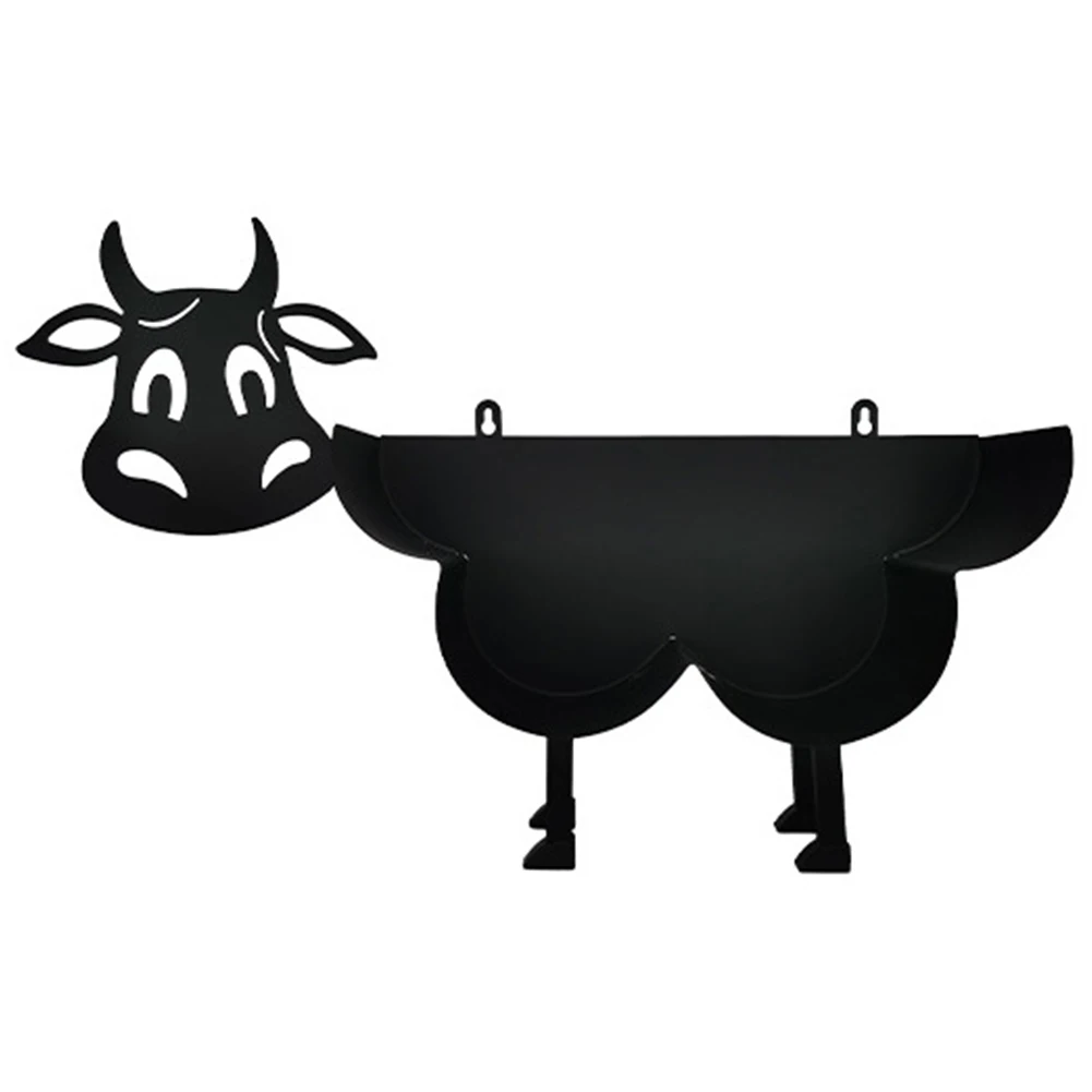 Animal Shape Standing Roll Paper Organizer Metal Decorative Toilet Paper Holder Waterproof Anti-Corrosion for Bathroom Ornaments
