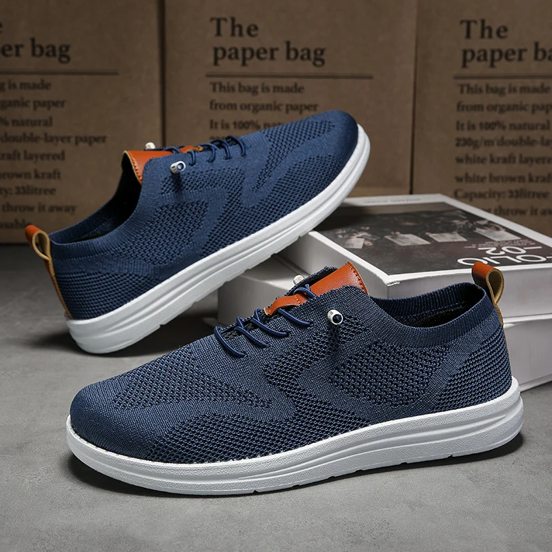 أحذية جري شبكية كاجوال رجالية فخمة