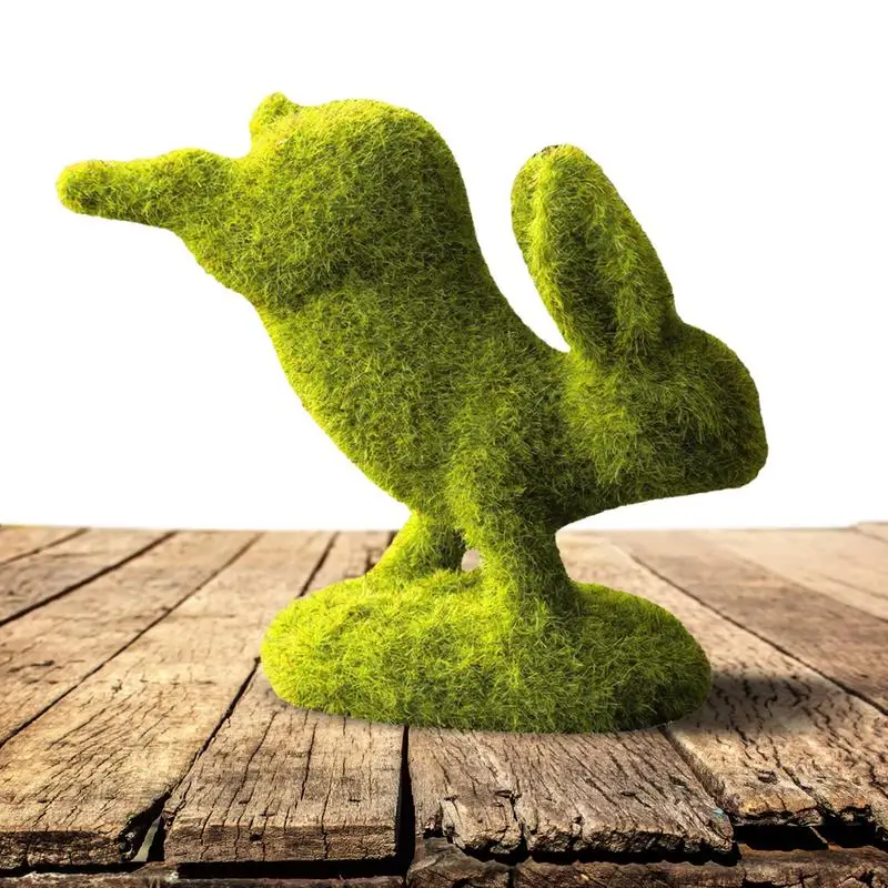 

Полимерная статуя кролика, Настольная статуя кролика, полимерные статуи, милое животное, украшение для спальни, прихожей, водонепроницаемый домашний орнамент для