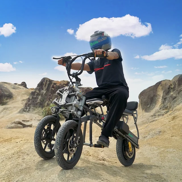 New suspension 500w 48v 15.6ah range 70km front two wheel electric