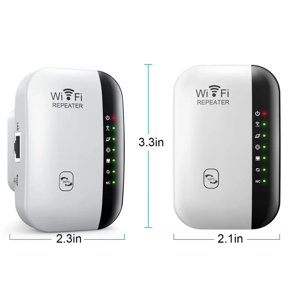 300Mbps Wireless WIFI Repeater 2.4G Router Wifi Range Extender Wi-Fi Signal Amplifier 802.11N Network Card Adapter for PC images - 6