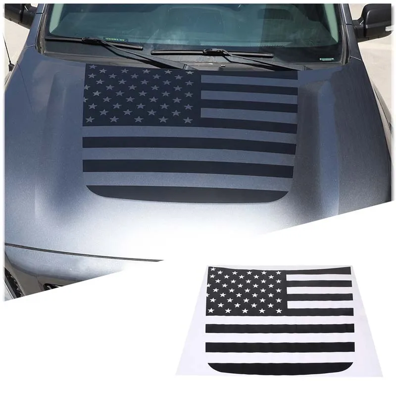 Decalcomania Del Cofano Motore Grafica In Vinile Per Nissan Titan 2016-2023 Car Styling Cofano Motore Decalcomania Pellicola Adesiva Accessori Esterni