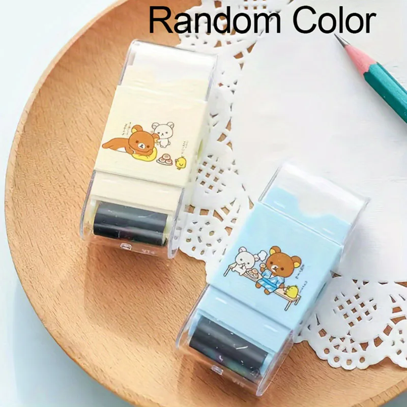 1-Pc 3-in-1 Pencil Sharpeners, Pencil Sharpener and Eraser Combo, Sharp Blades, Easy Erasing, Suitable for Schools, Business, Office Supplies, Study Rewards, Etc., Easter - 5