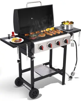 4-Burner Propane BBQ Grill 1