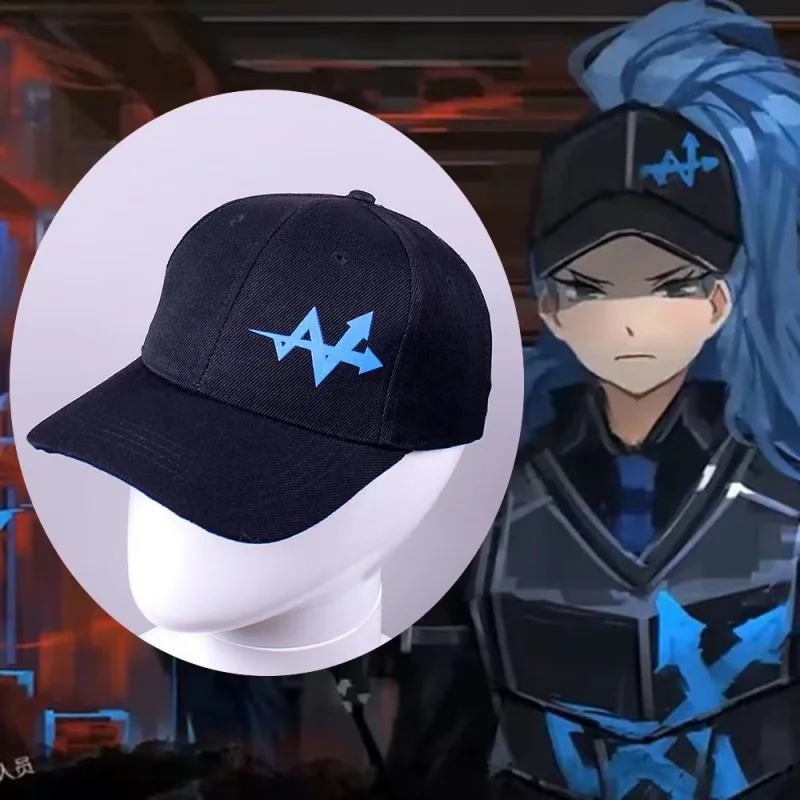Game Library of Ruina Warp Black Sun Hat Cosplay Casual Baseball Cap Adult Unisex Adjustable Prop