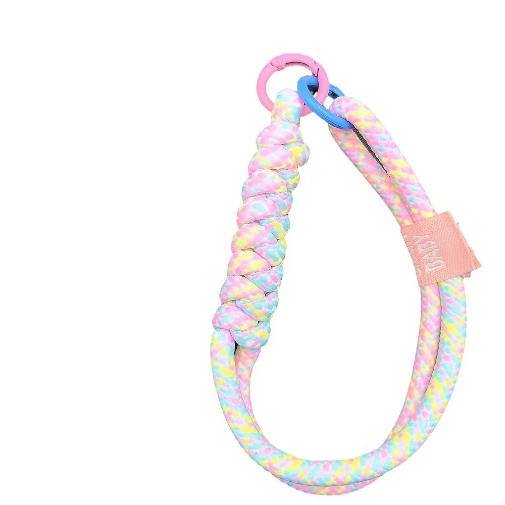 Multi-Color Woven Wrist and Phone Strap with Climbing Buckle
