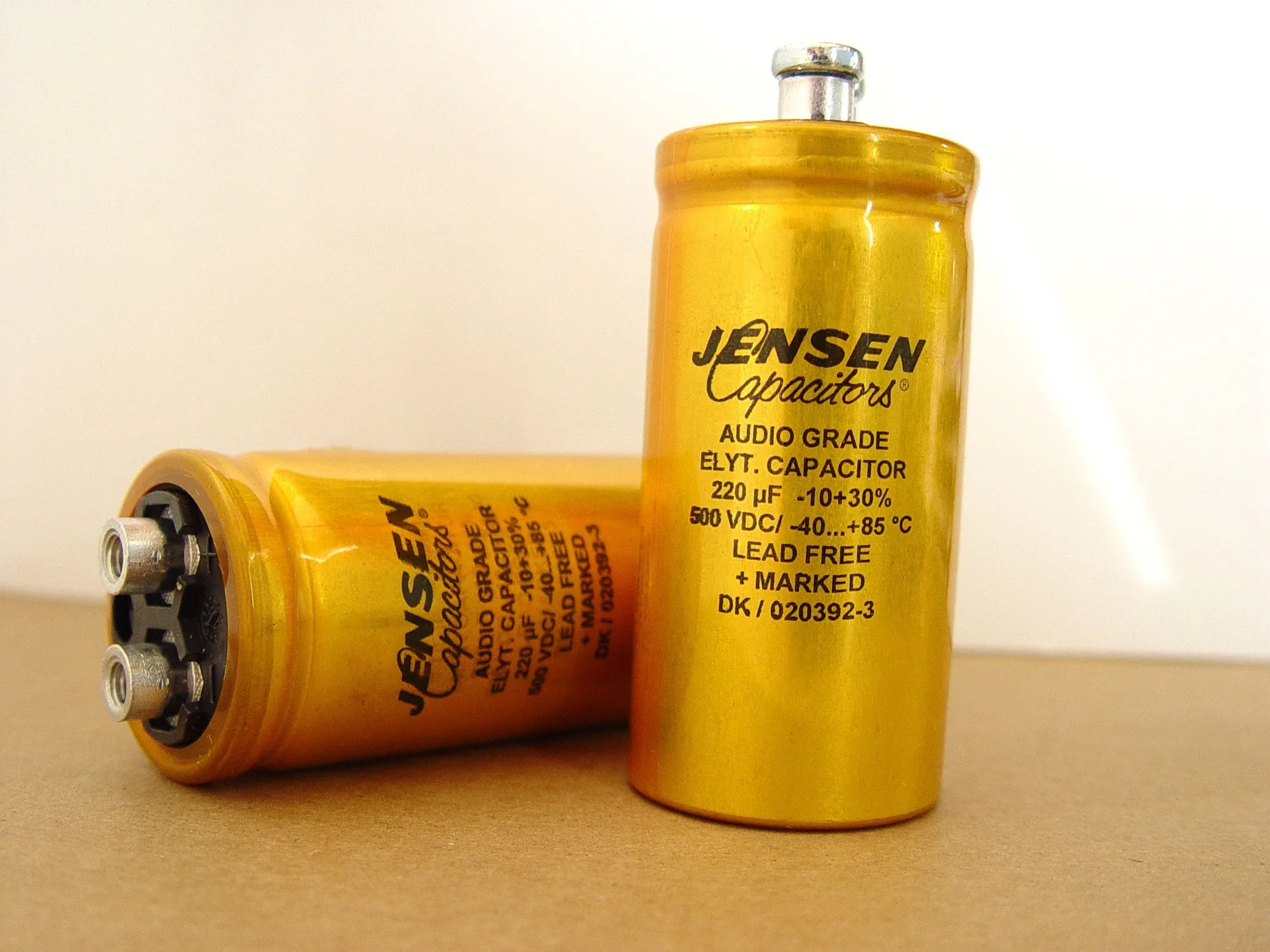 

Danish Genuine JENSEN Screw Fixed Electrolytic 220UF/500V