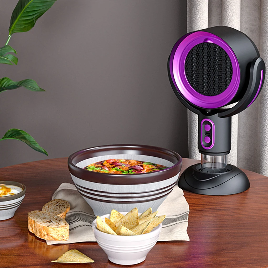 Adjustable Desktop Exhaust Fan Hood Domestic Hot Pot Smoking Machine Portable Table USB Rechargeable Home Kitchen BBQ Ventilator 4