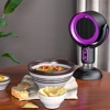 Adjustable Desktop Exhaust Fan Hood Domestic Hot Pot Smoking Machine Portable Table USB Rechargeable Home Kitchen BBQ Ventilator 4