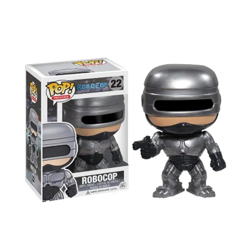 Funko Pop Movies Robocop 22 # Vinyl Dolls Action Figures Toys Brinquedos Collection Model Toy For Children Gift Heroes Fans