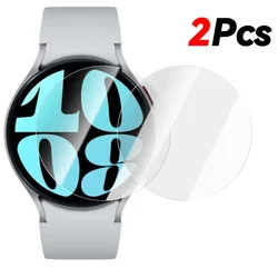 Premium Tempered Glass Screen Protector with Protective Film Cover for Watch 6 Classic 47mm (2 Pcs)